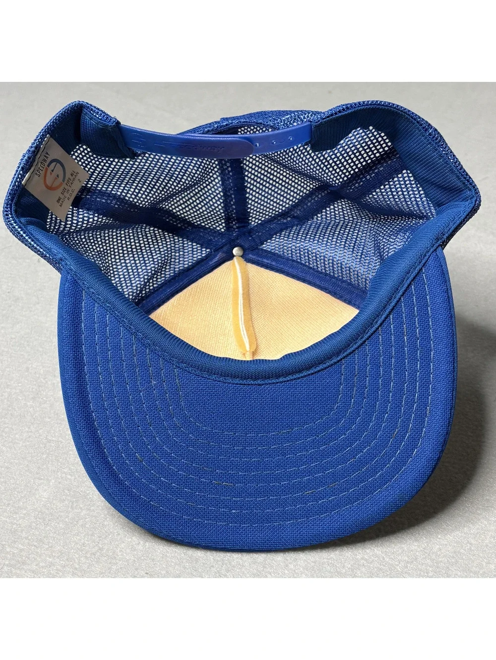 Vintage 1987 Bloomsburg Fair Blue Trucker Hat